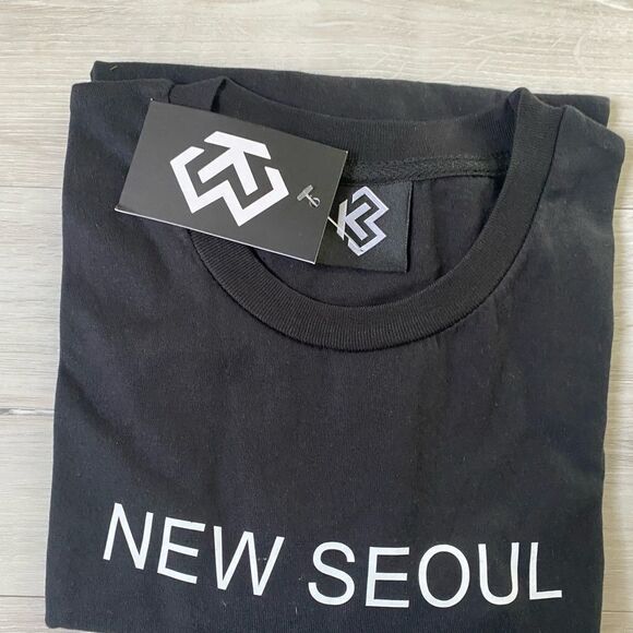 New Seoul‎ SS22 Tee Blk M NWT Mens - Picture 5 of 6